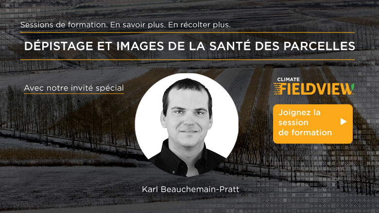 Dépistage et images de la santé des parcelles
